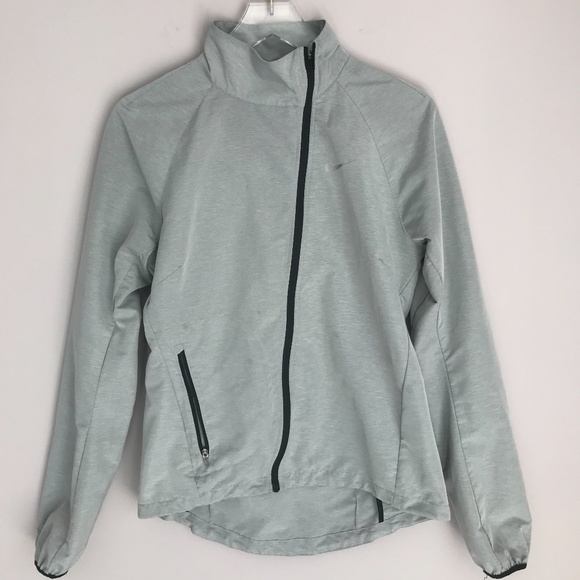 nike women's windrunner metallic running jacket